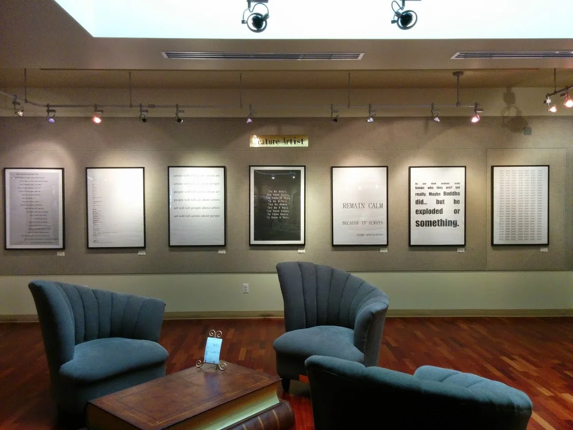 Marks of Meaning, Spruce Grove Art Gallery, 2014
