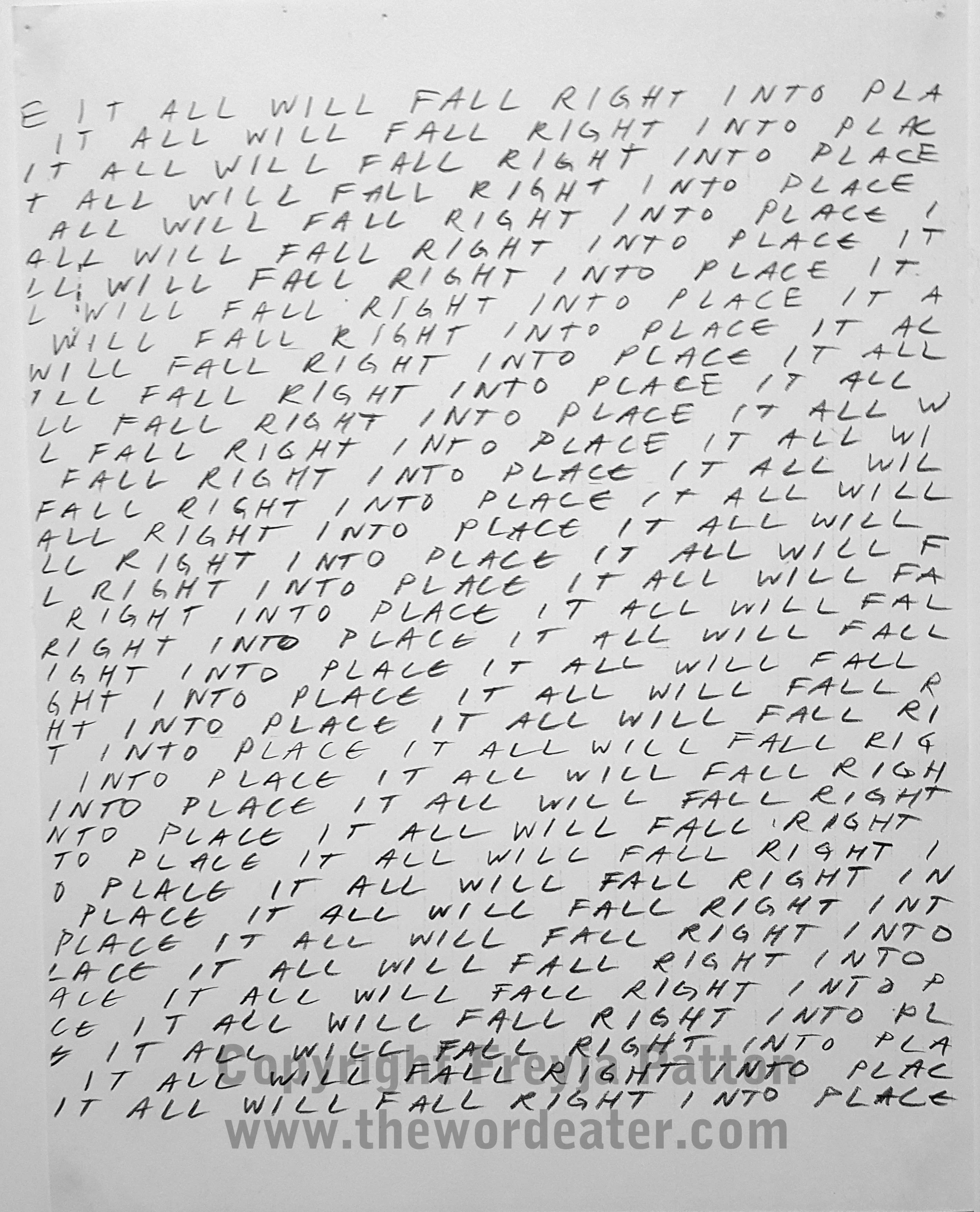 it all will fall right into place (graph), 2010