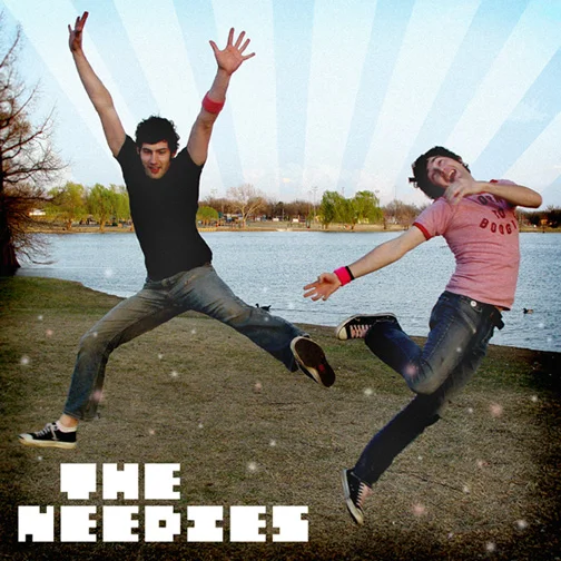 THE NEEDIES, ah, the needies. My longest-term band. Anti-folk/post-punk/power-pop. Two-steppy, superfast, fun stuff. I sang and played guitar (and trumpet, accordion, keyboards, etc. on recordings) and my pal Shaun Jones played drums and percussion. We mastered the art of compact band travel. I miss it sometimes. Some of the songs have... PG-13 lyrics.