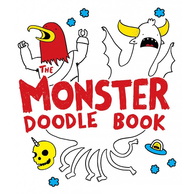 The Monster Doodle Book by Travis Nichols