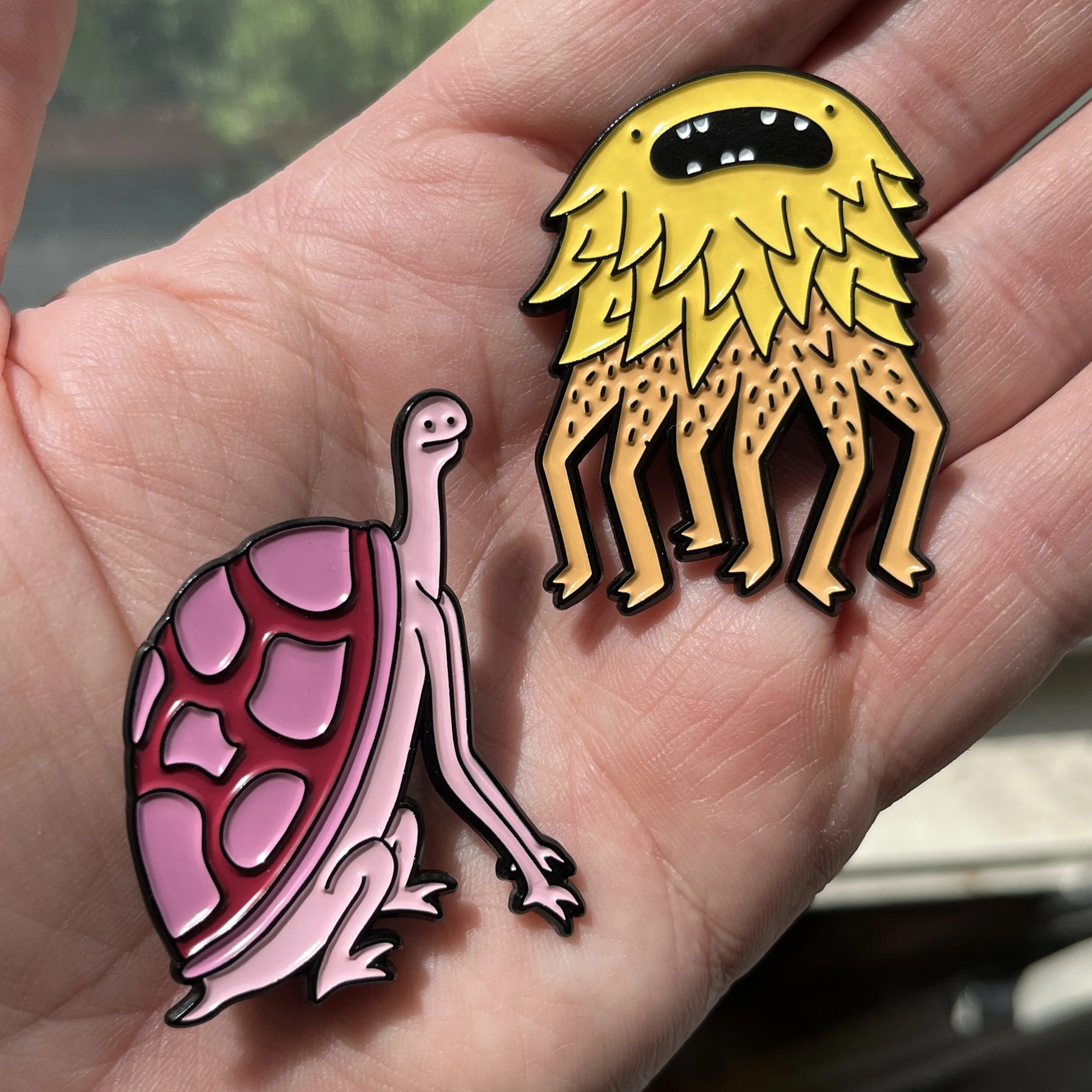 Add an enamel pin!
