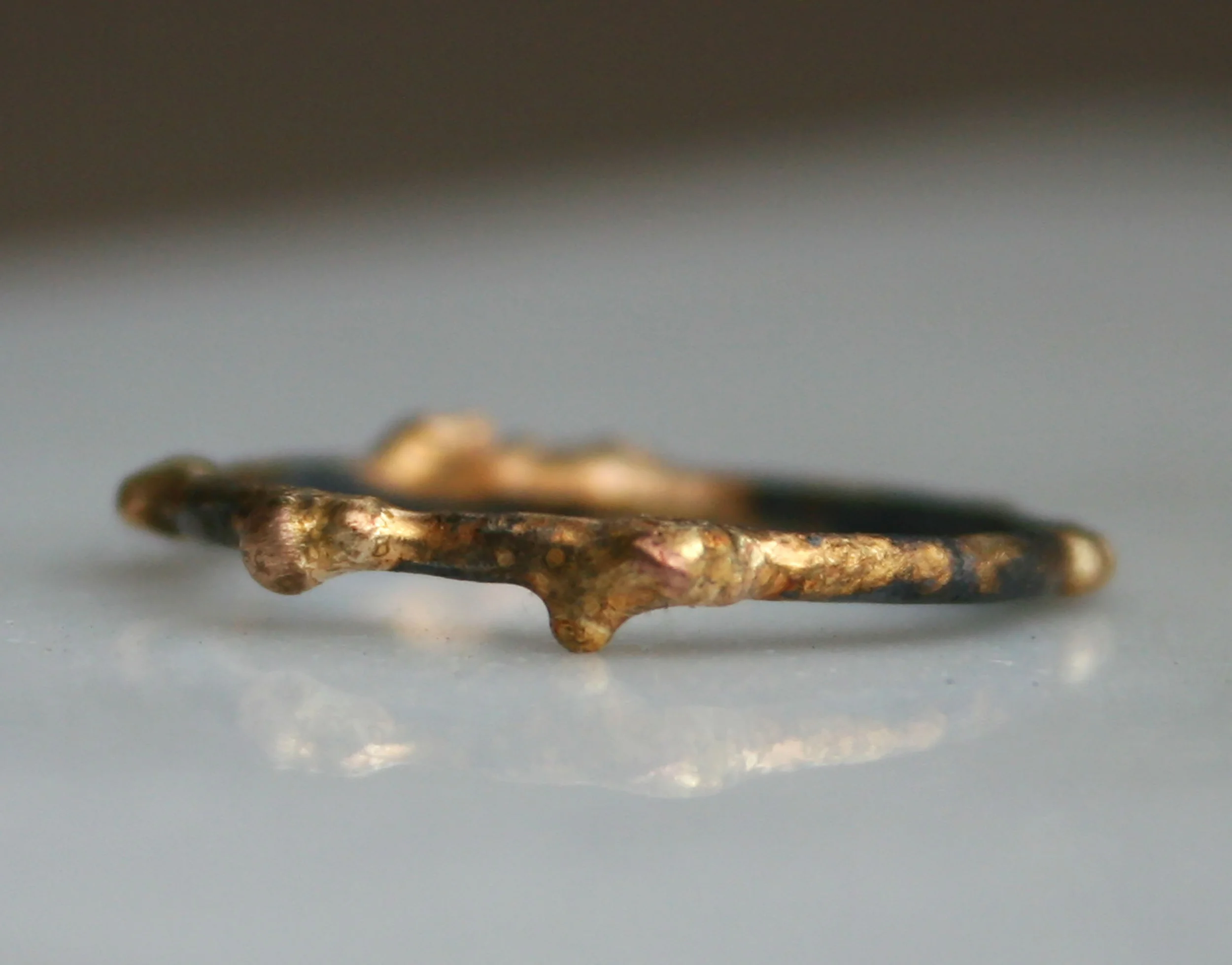 Skinny band- Gold and Silver