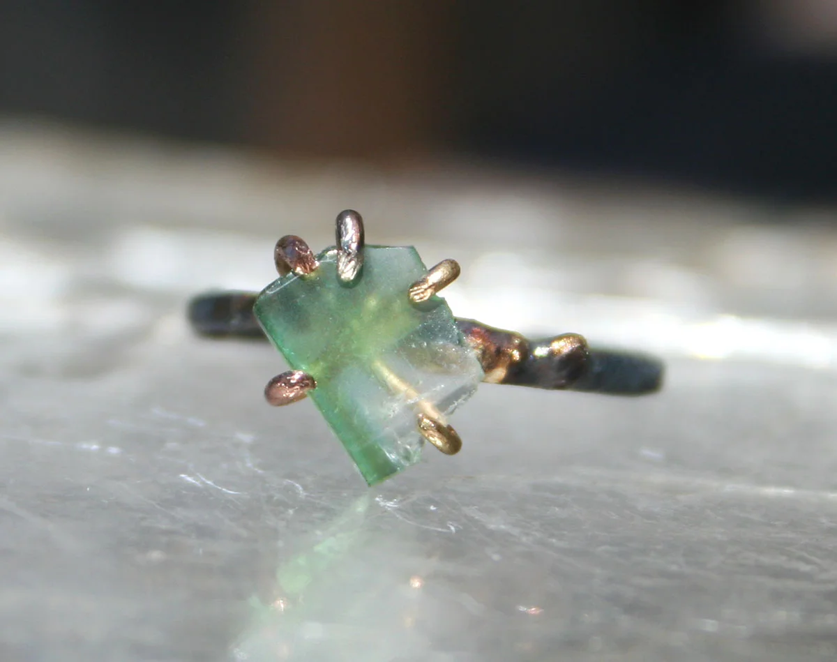 Tourmaline Small Stone Ring