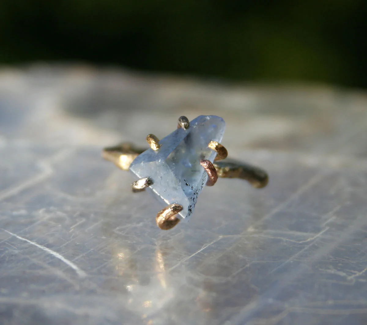 Sri Lankan Sapphire Large Ring