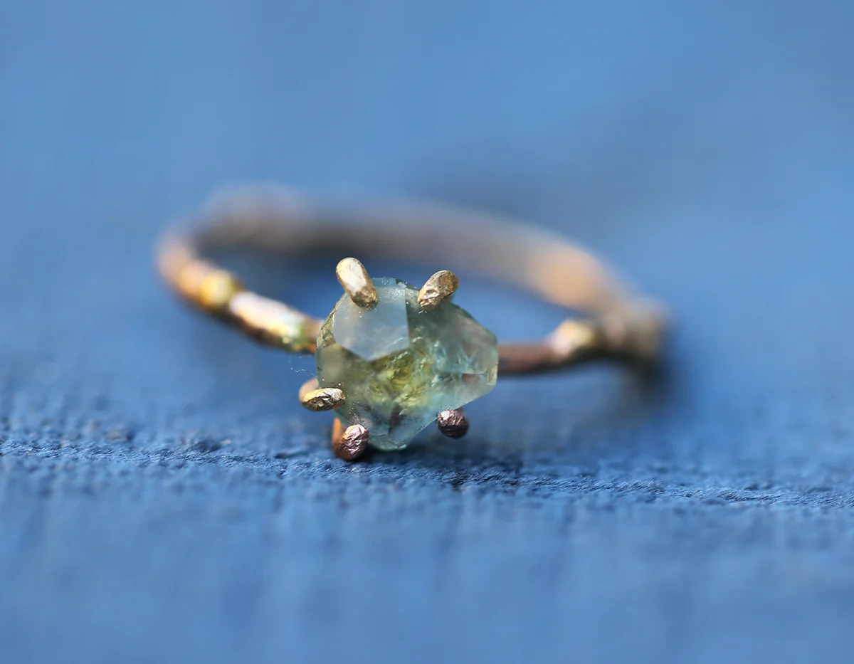 Montana Sapphire Small Ring