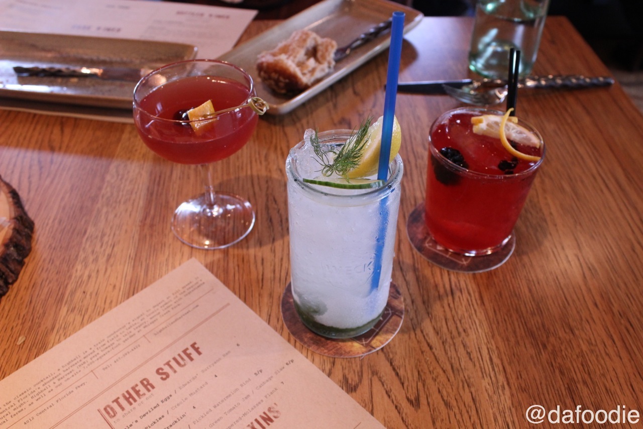 Cocktails at Highball & Harvest