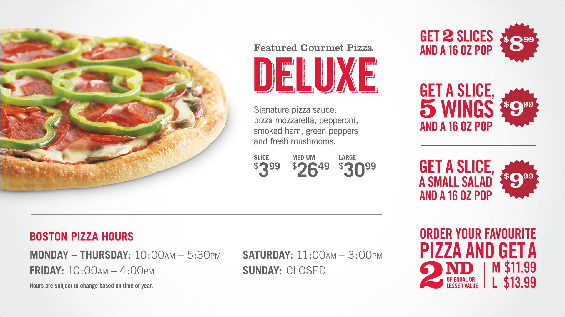  SAIT Digital Menu - Combo 