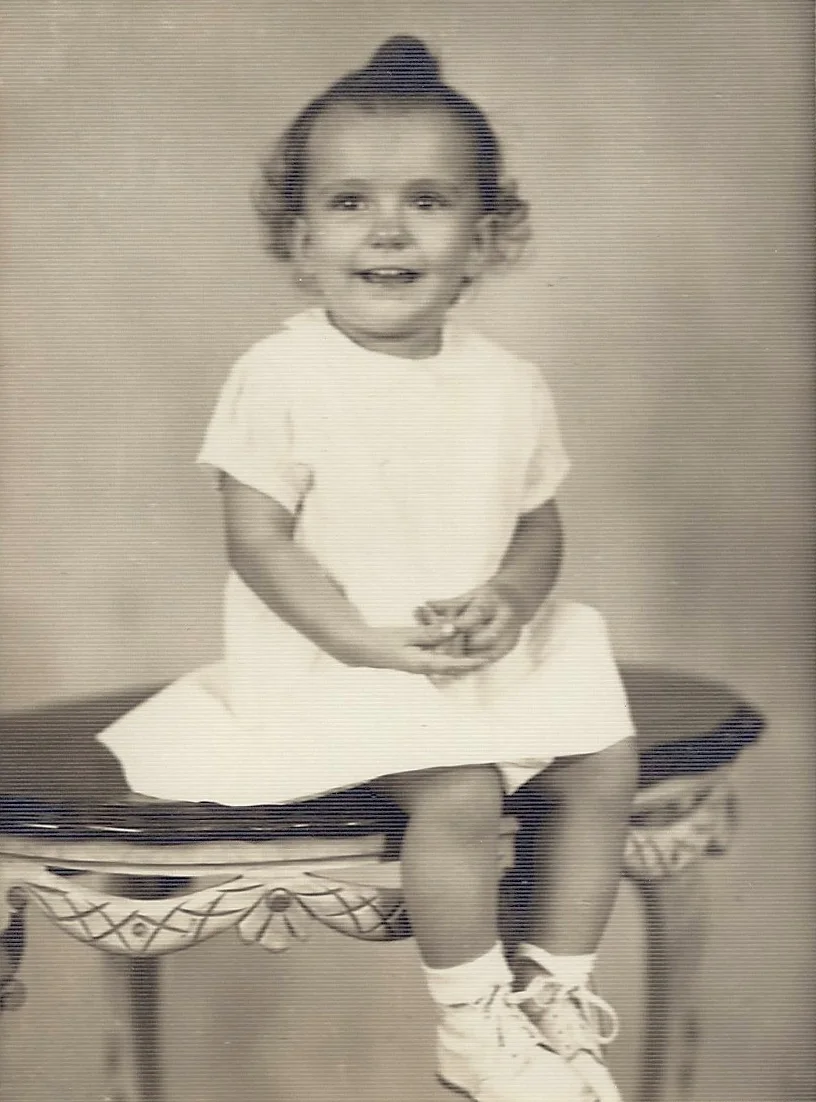 I had my first fender bender two years after this picture was taken. I moved the gearshift on my grandfather's car and it rolled down the hill into another car. Scary for a four-year-old.