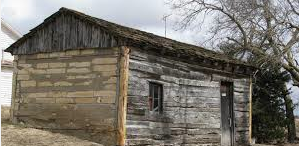 Brewster Higley's cabin near Athol, Kansas, near where he wrote "Home on the Range".