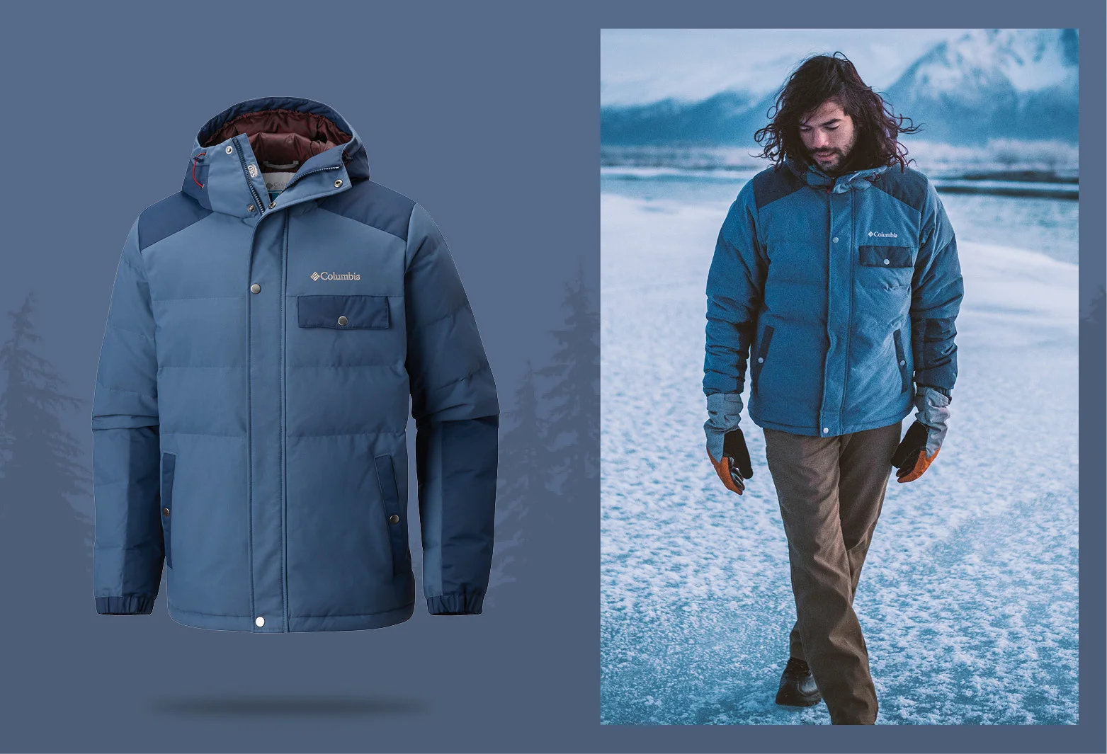 winter challenger hooded jacket