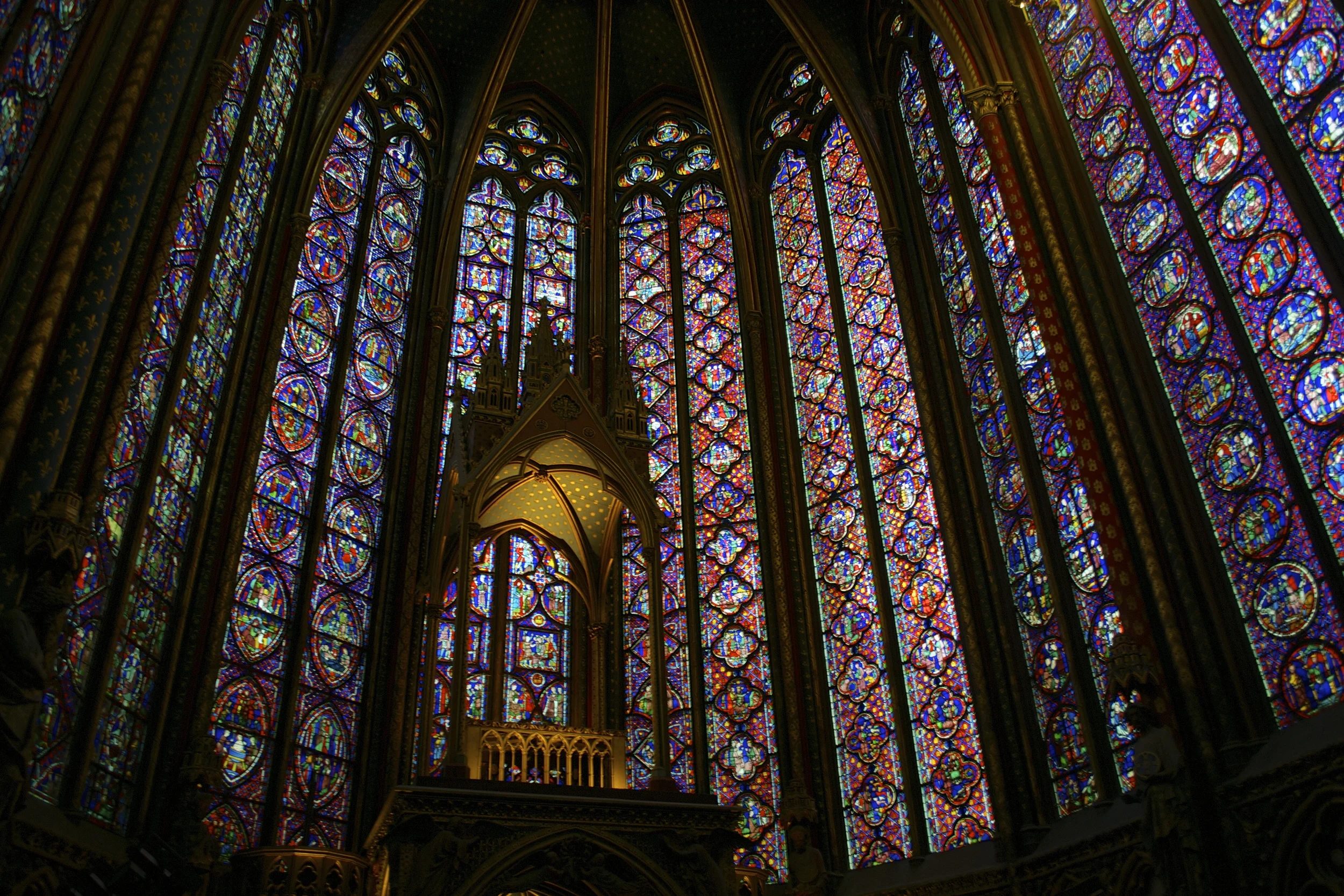 Inside Sainte-Chapelle