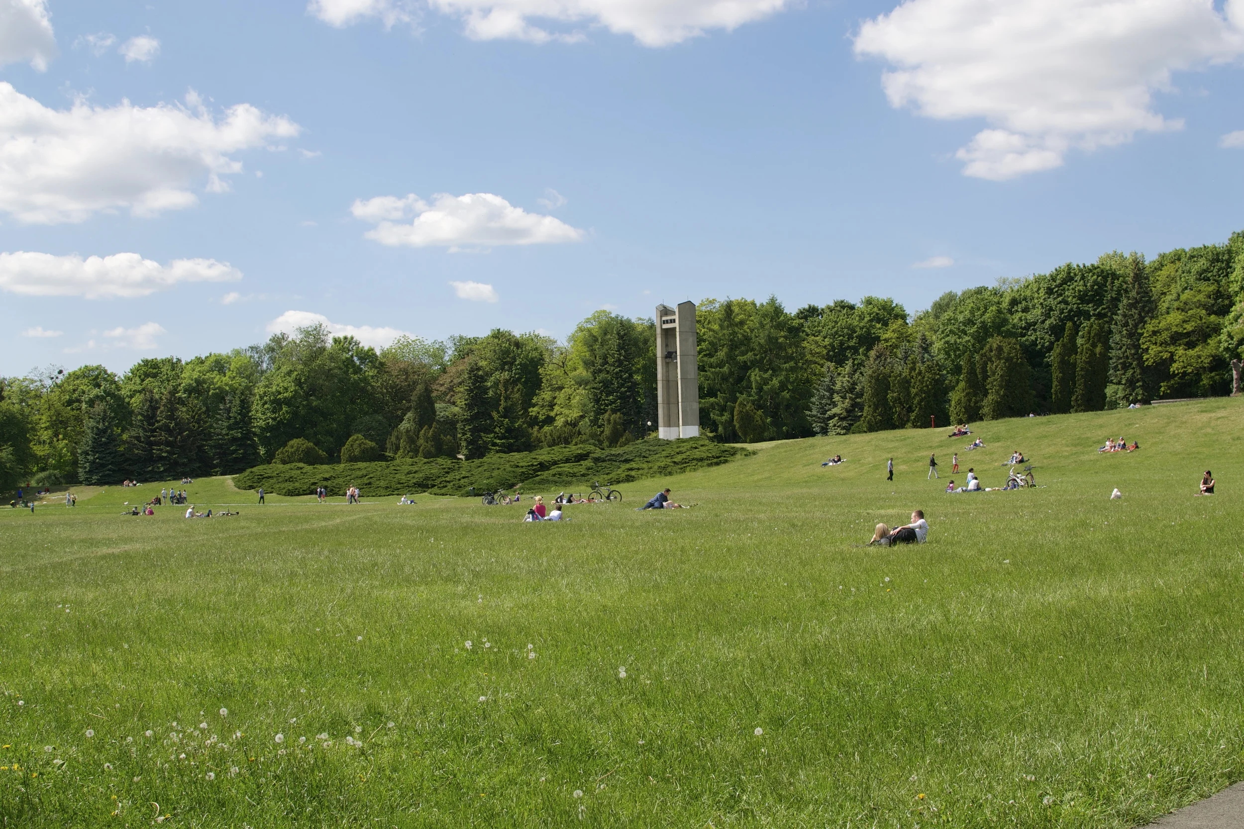 The expansive Park Cytadela