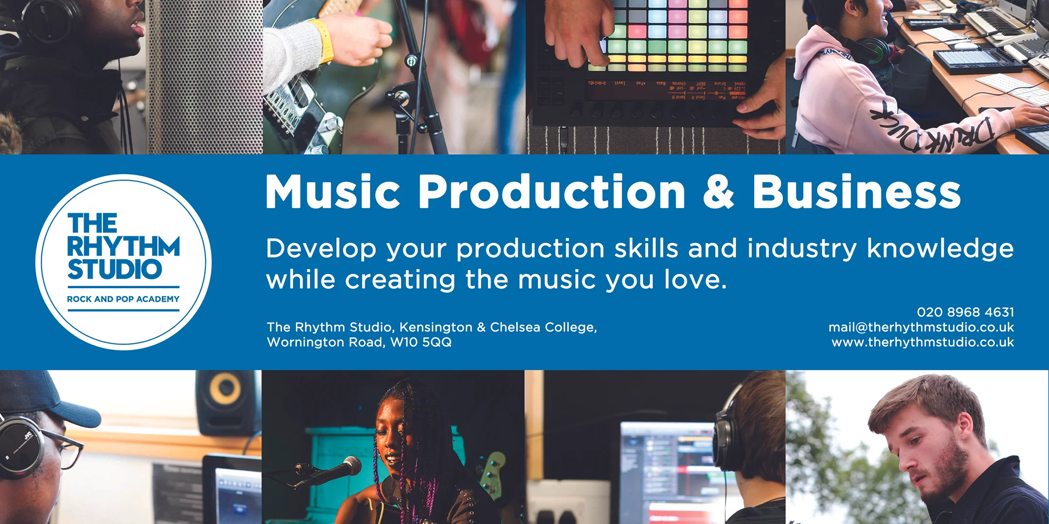 Music Production Taster Workshops & Open Day
