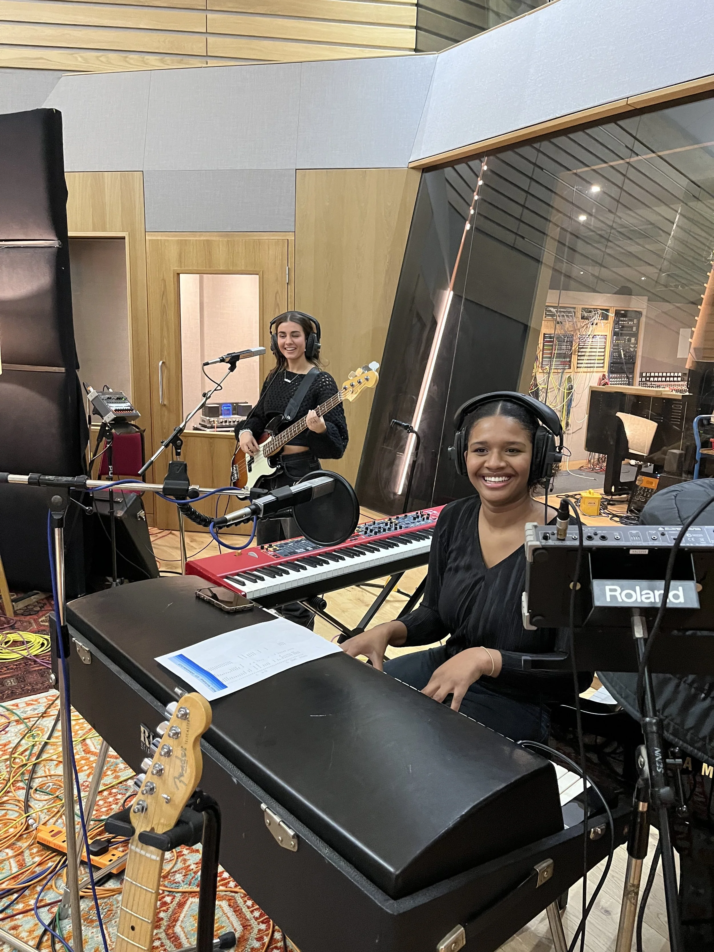 Sixth Formers Record at Abbey Road