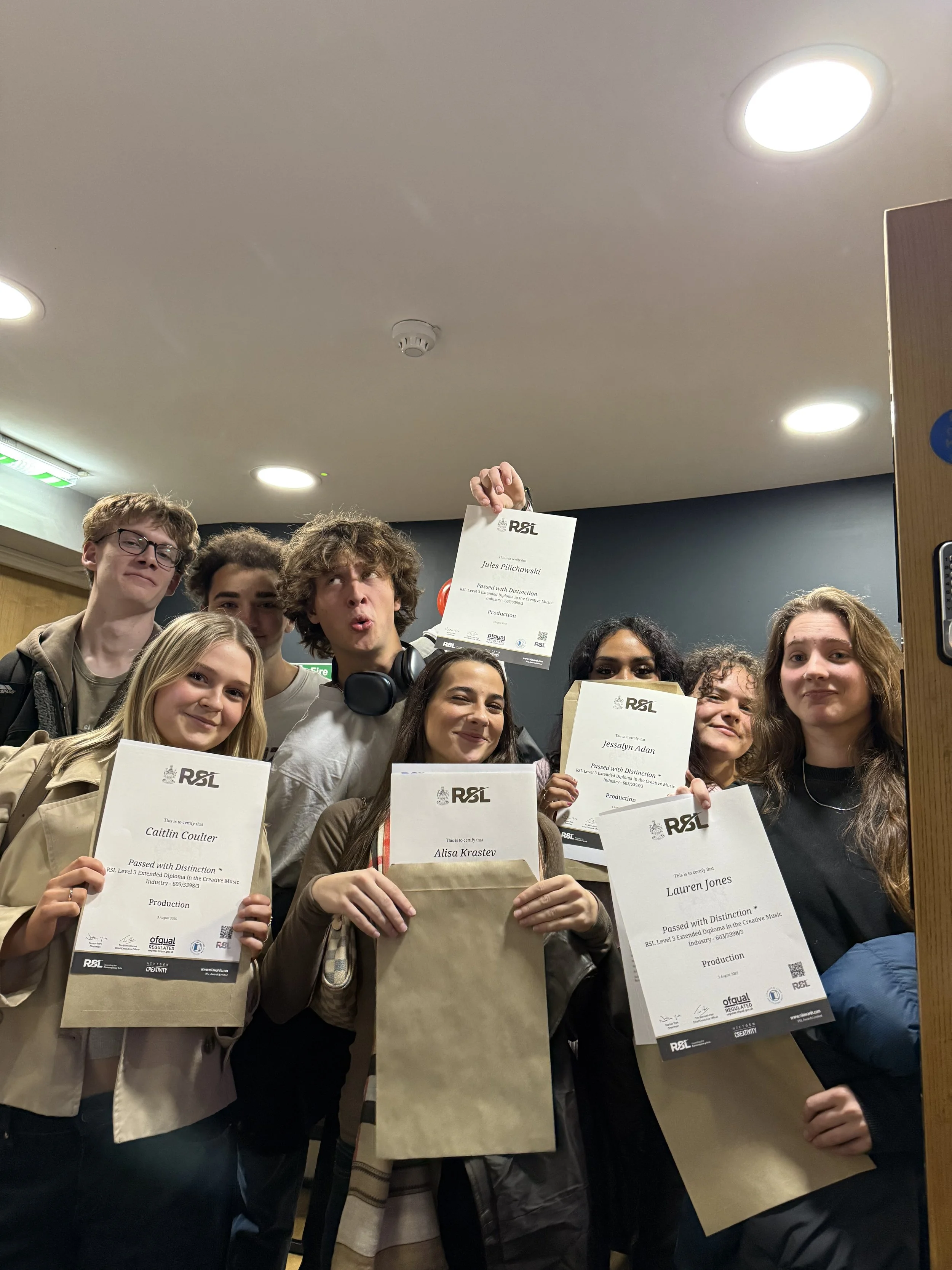 2025 RS Leavers Collecting Outstanding Results!