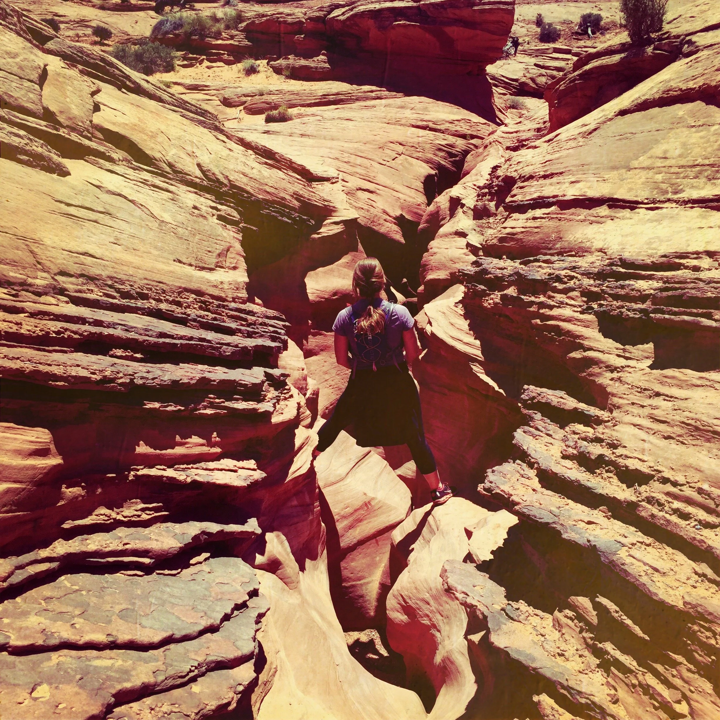 Peek-a-Boo Slot, Grand Staircase Escalante, 2016