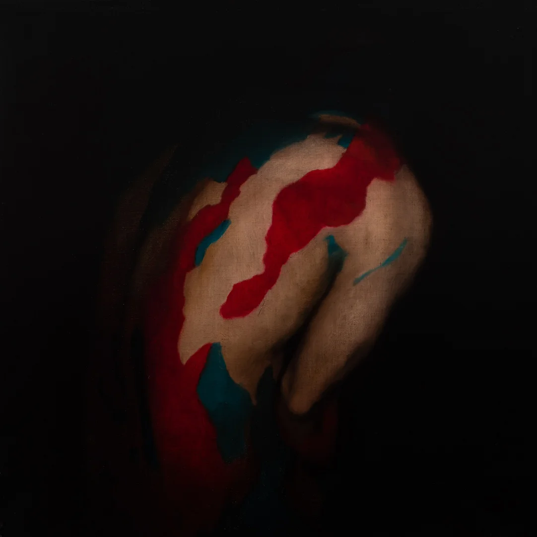 B23, 2013, oil on canvas, 24 x 24 inch.