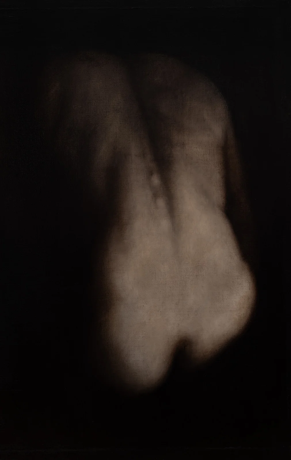 B16, 2012, oil on canvas, 38 x 24 inch.