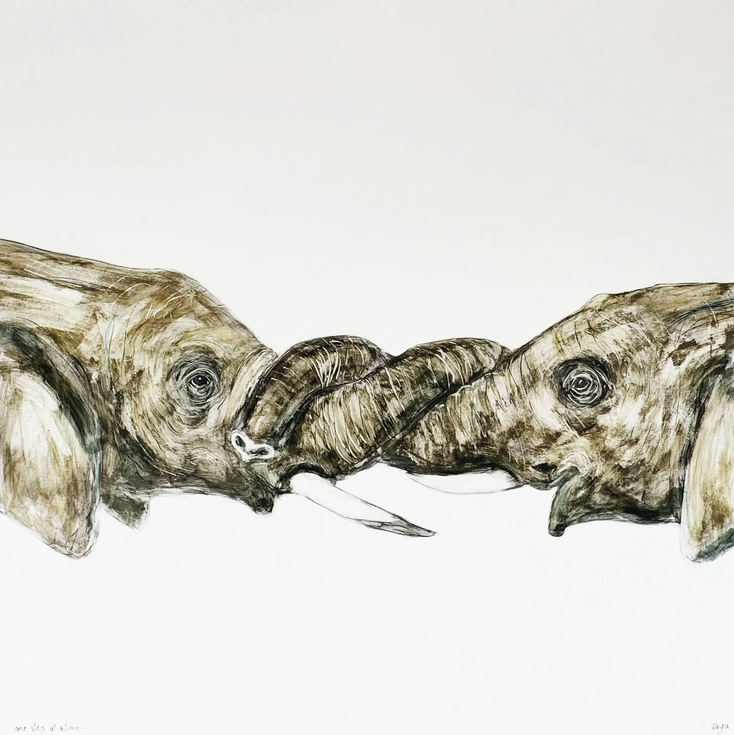 one step at at time ...

 

 1.1m x 1.1m   $5000 
