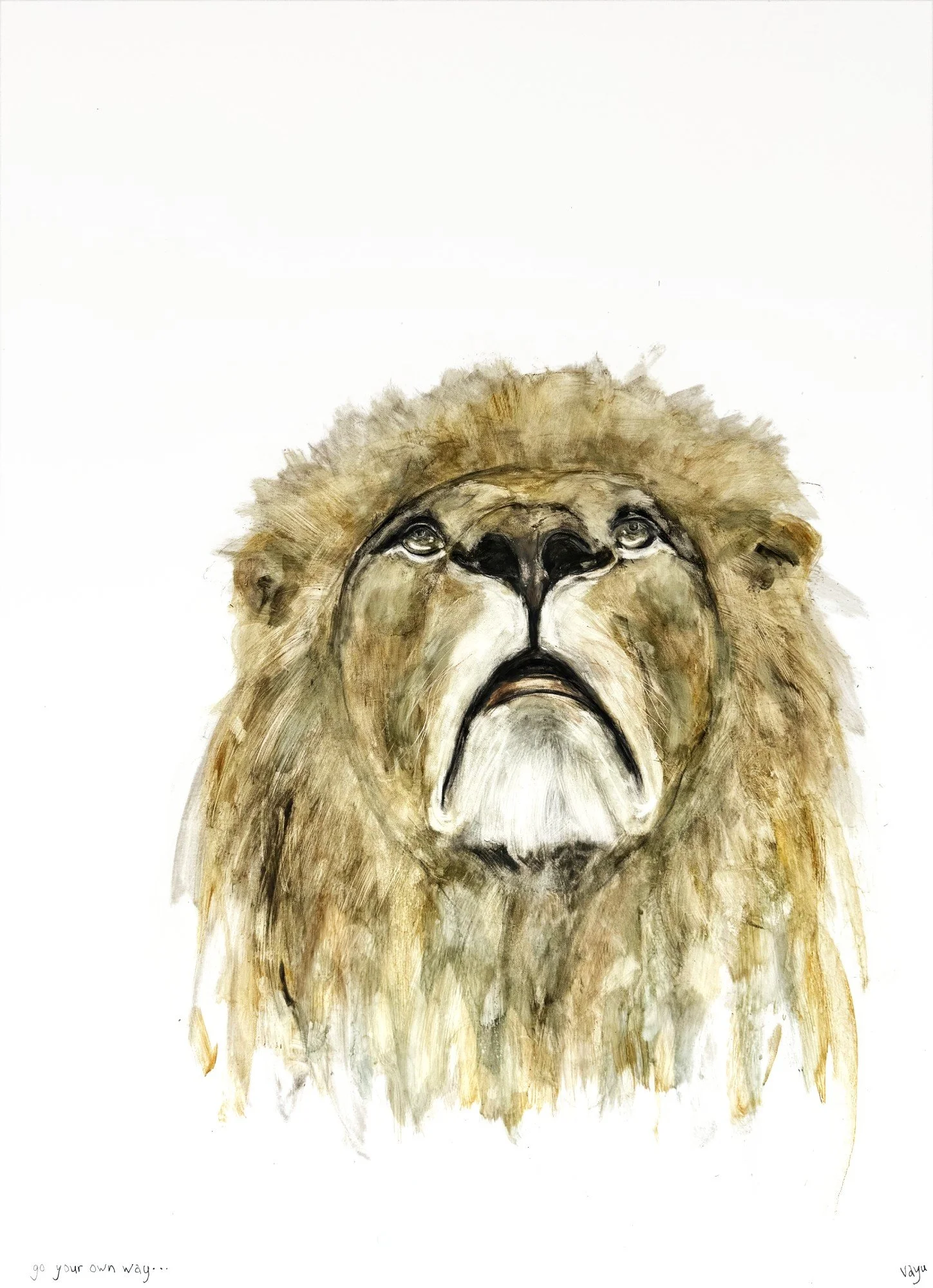 go your own way ...

 

 80cm x 1.1m   $4000 