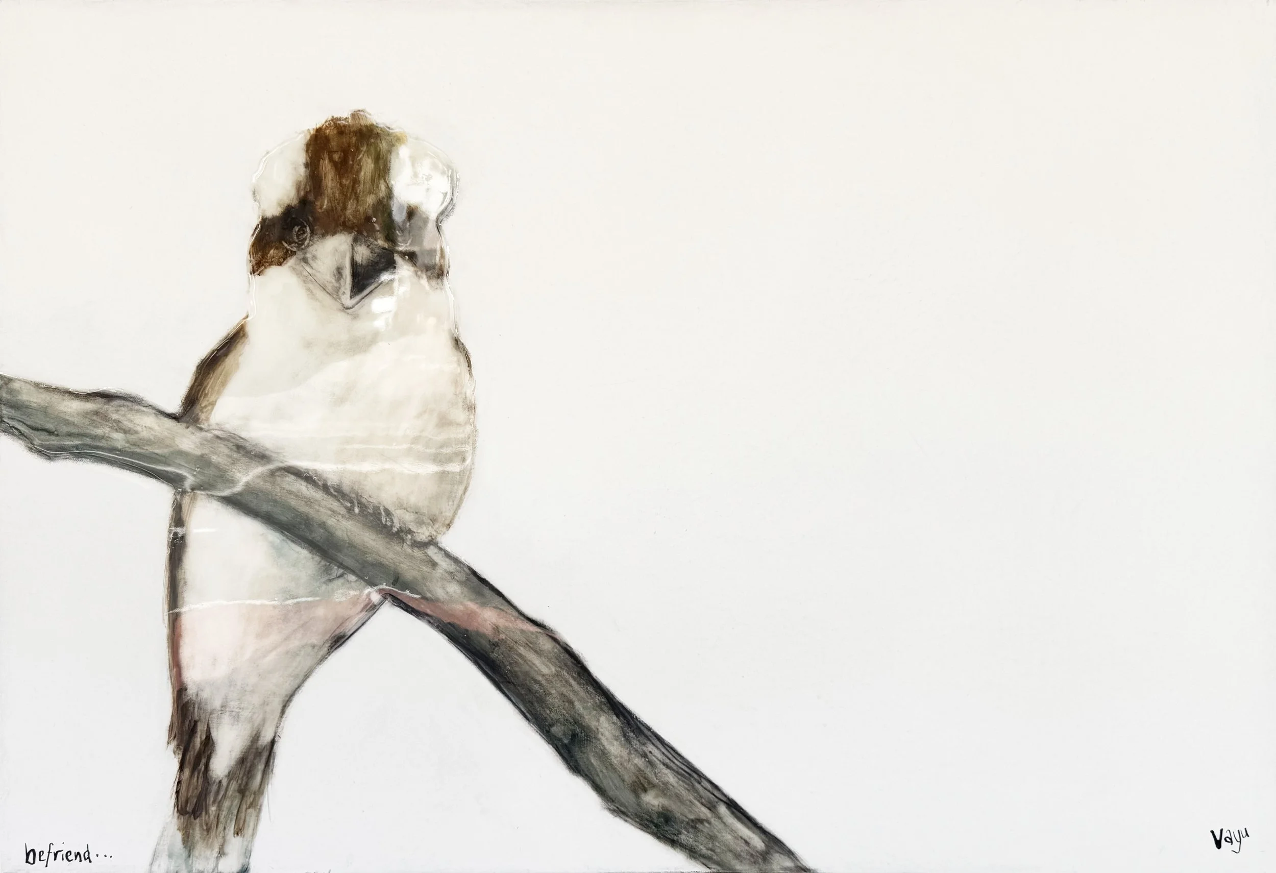 befriend ...

 

 1m x 70cm   $3500 