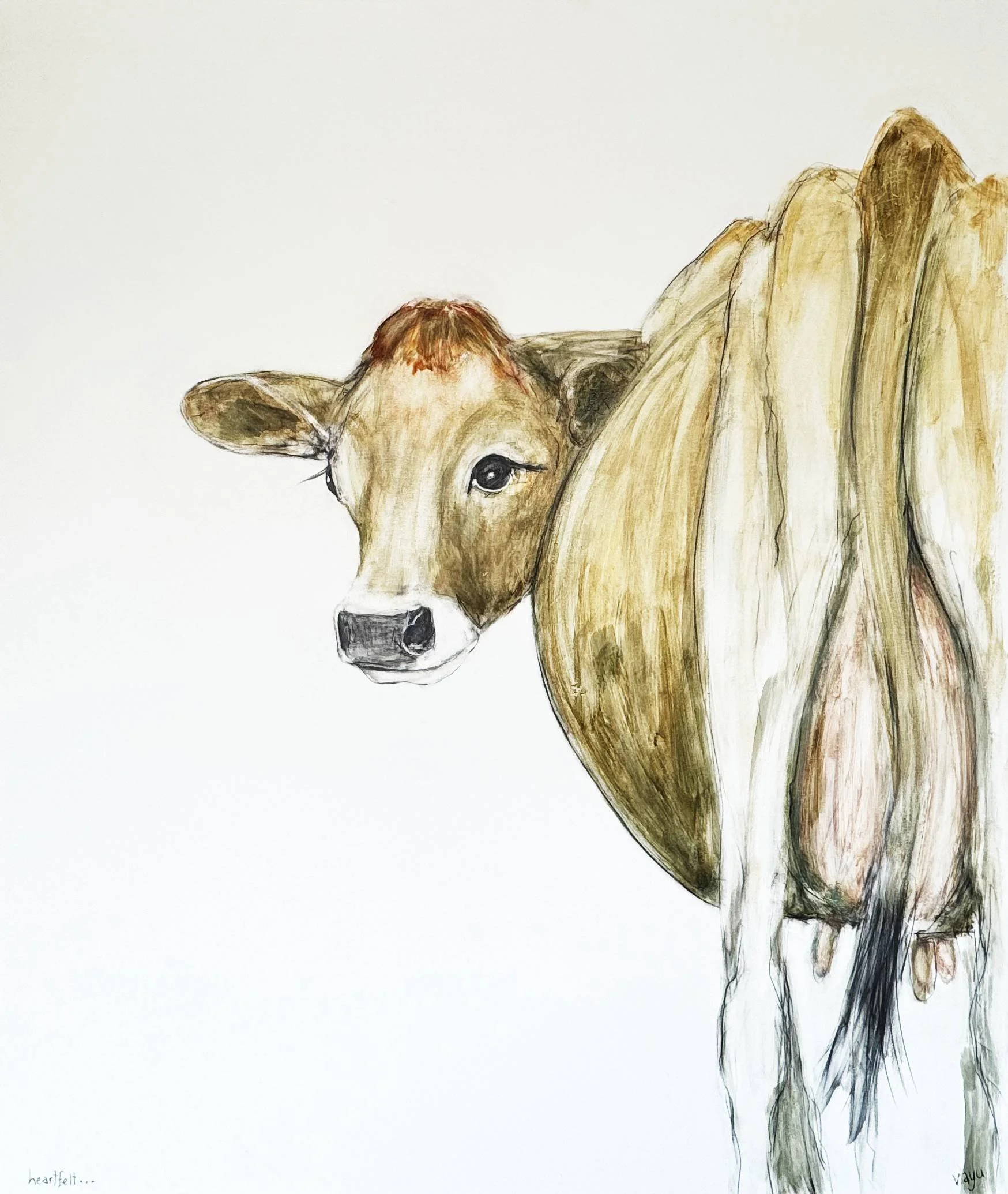 heartfelt ...

 

 1.1m x 1.3m   $5000 