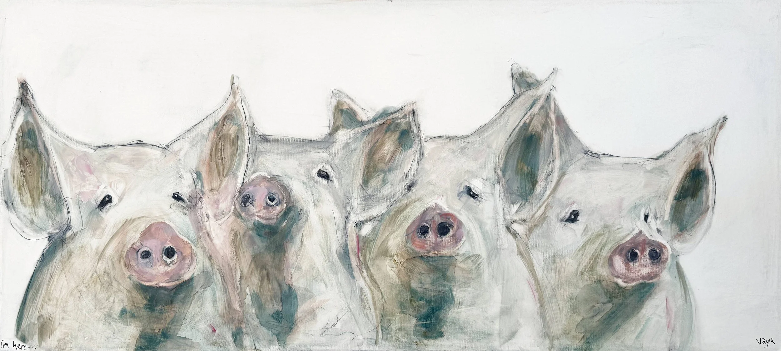 i'm here ...

 

 1m x 45cm   $3500 