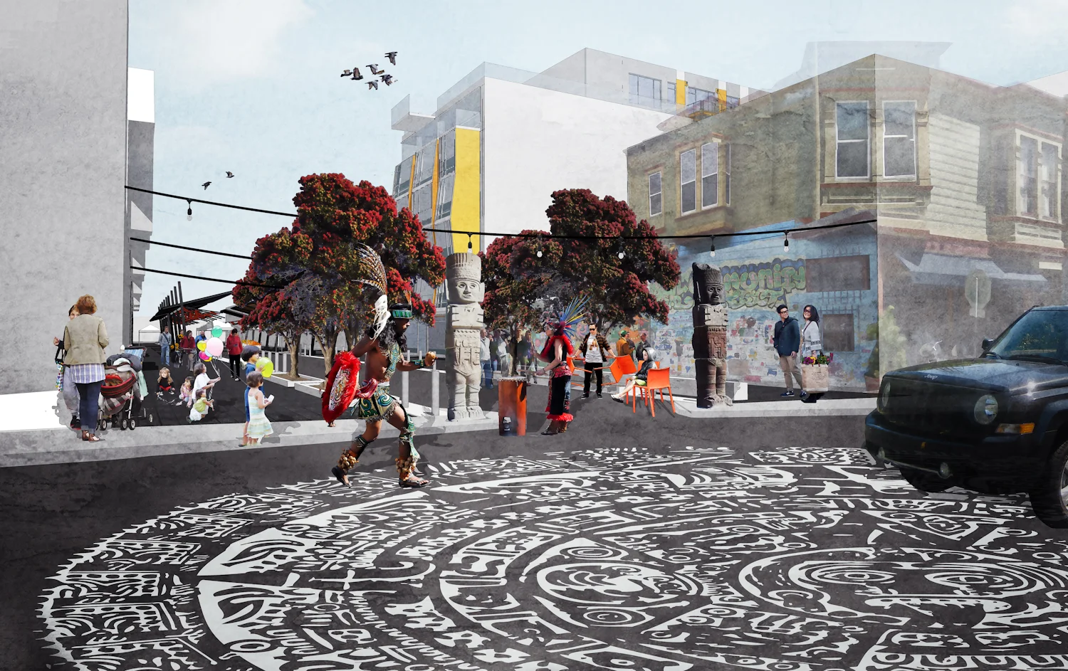 MERCADO PLAZA RENDERING
