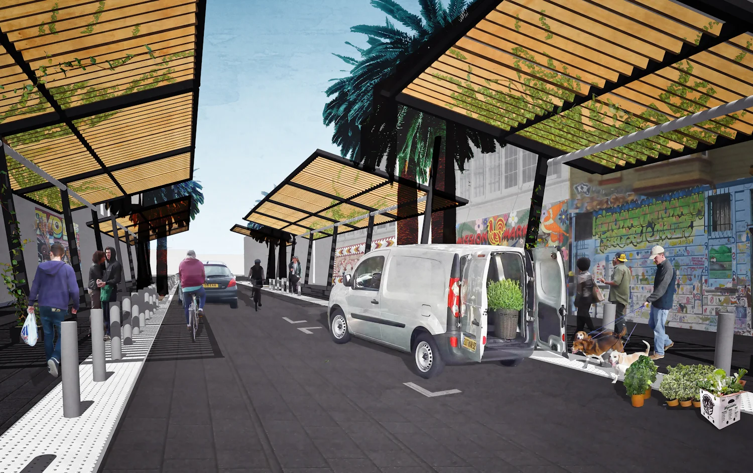 MERCADO PLAZA RENDERING
