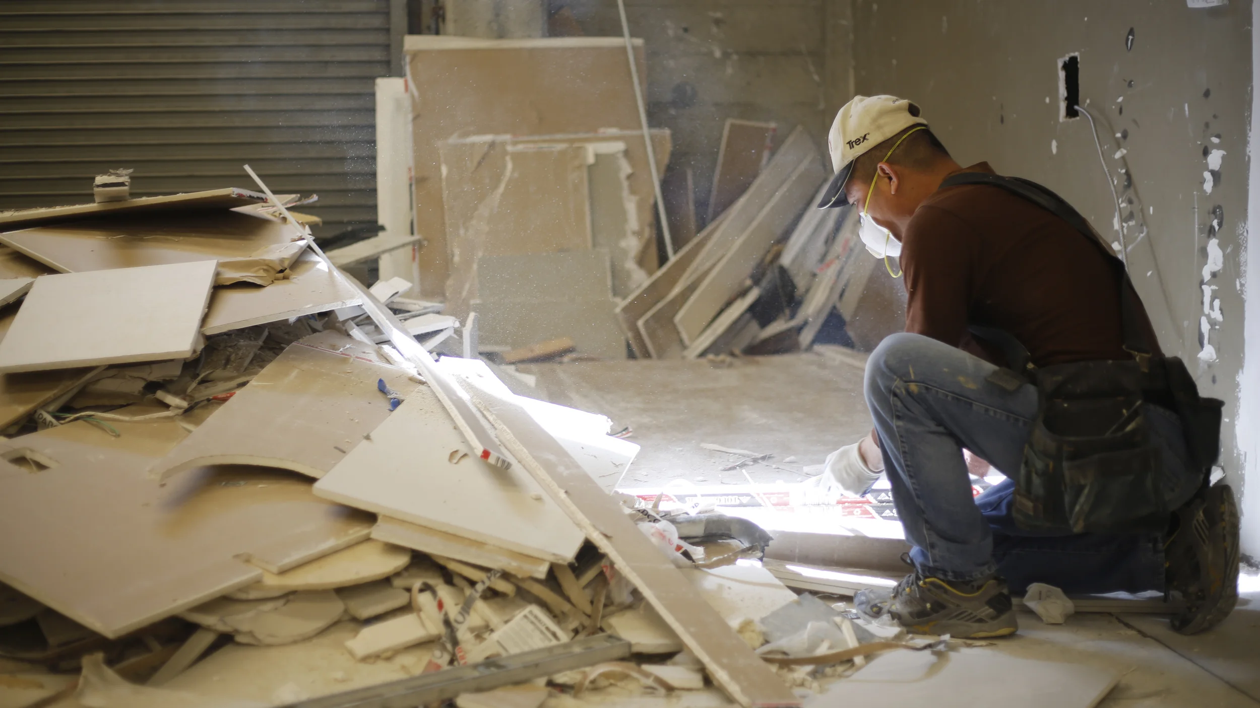 Drywall demo.