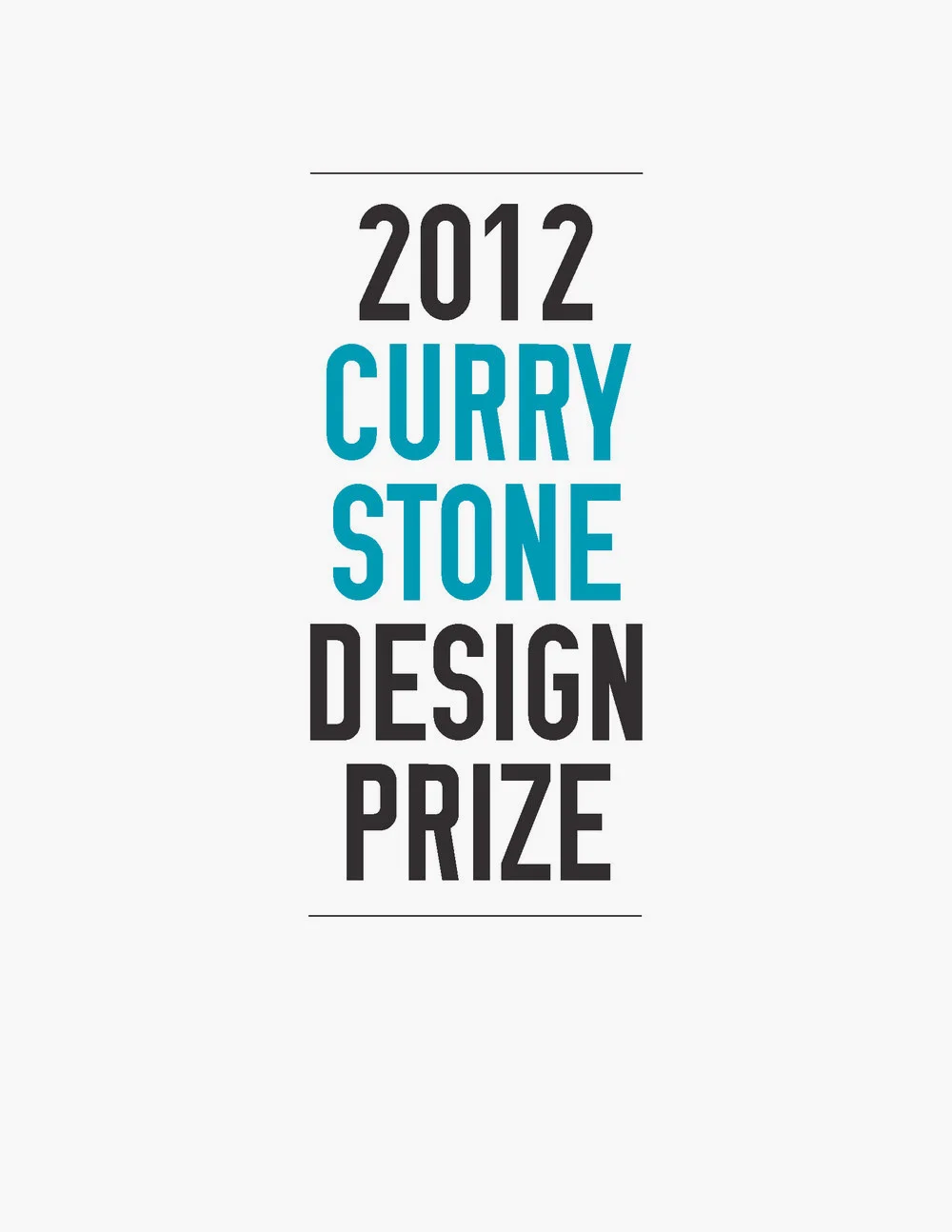 Book Design, Curry Stone Design Prize