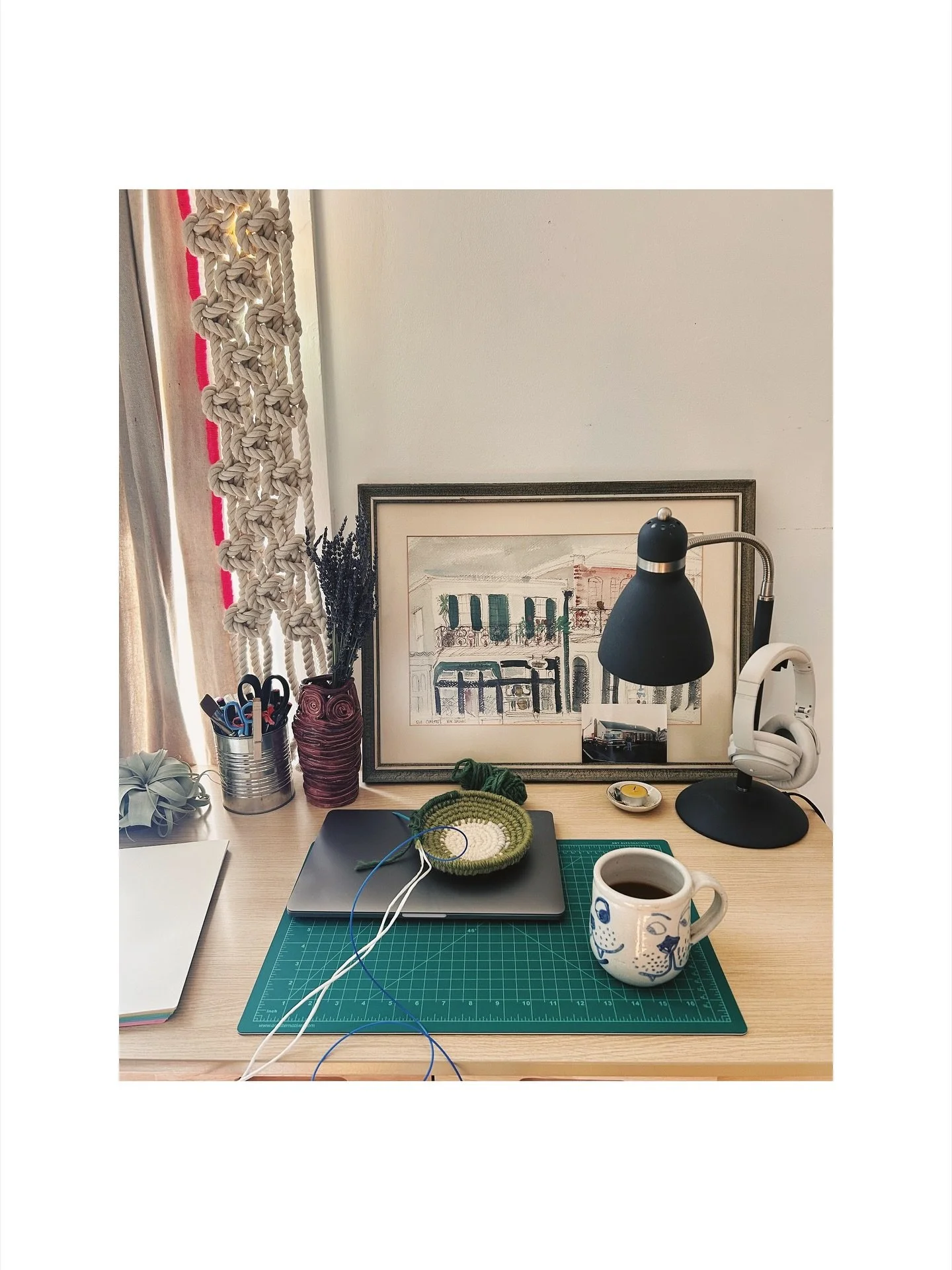 A few weeks ago or so, I bought a desk for myself for the first time in my life. Hard to believe, I&rsquo;m sure. This sporadic writer has always worked at the kitchen table, the couch, and in my days traveling while studying, the bars of hostels, th
