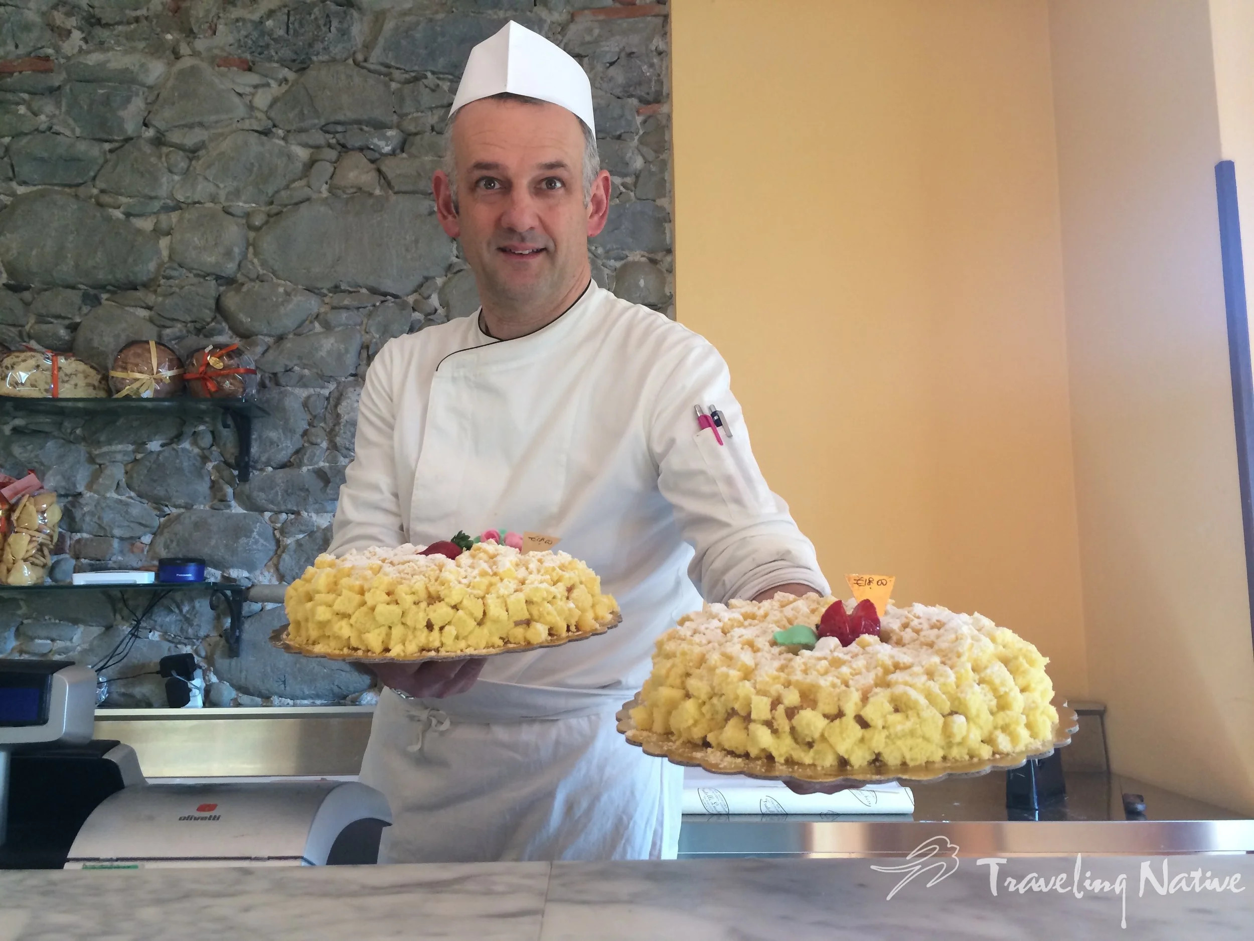 Paolo Lucchesi of Pasticceria Fratelli Lucchesi #sweets #baking #bar #pastrychef #barga