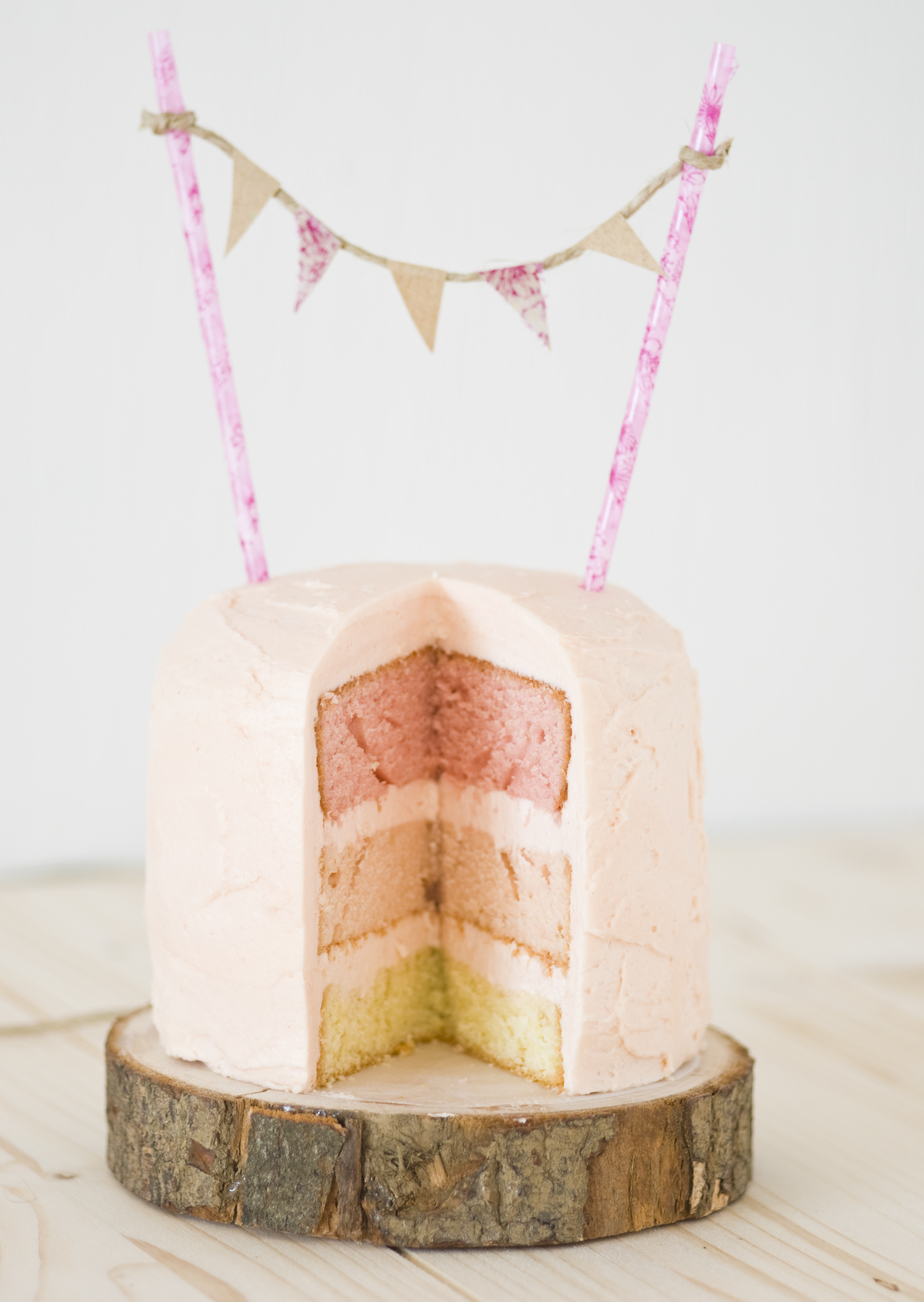 Pink Ombré Cake