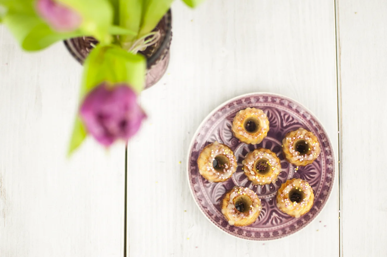 Mini-Freuden in Lila