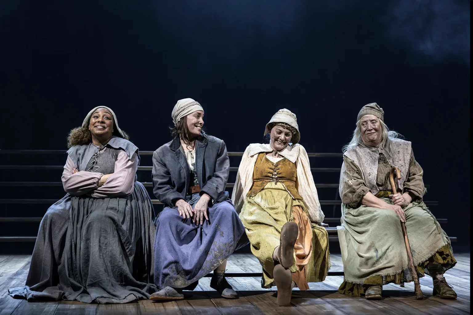  THE MANNINGTREE WITCHES by Ava Pickett  Mercury Theatre , Colchester/ Eleanor Lloyd Productions  dir: Natasha Rickman   “Pickett’s adaptation preserves much of Blakemore’s lyricism, also reflected in Sara Perks’ arresting set design which has a cent