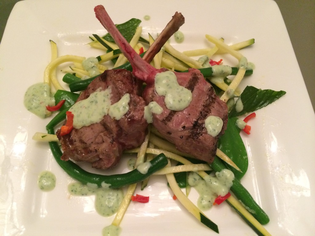 Lamb cutlets with zucchini salad.jpg