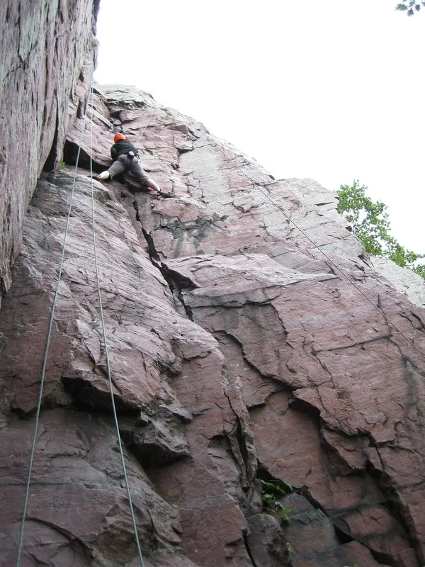 That's me up there! Thanks to Katie Weiher for the photo.