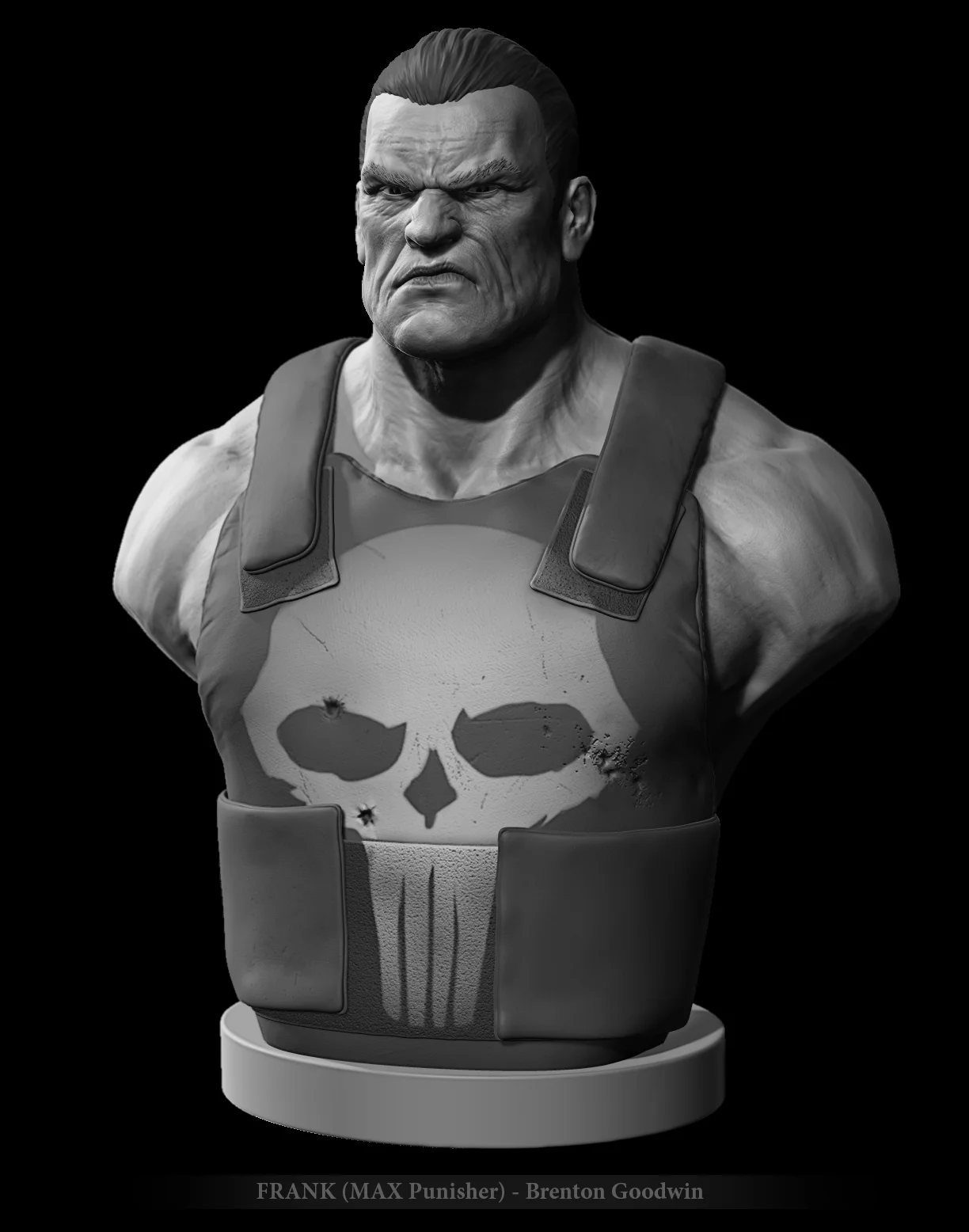 The Punisher - MAX - Zbrush 1