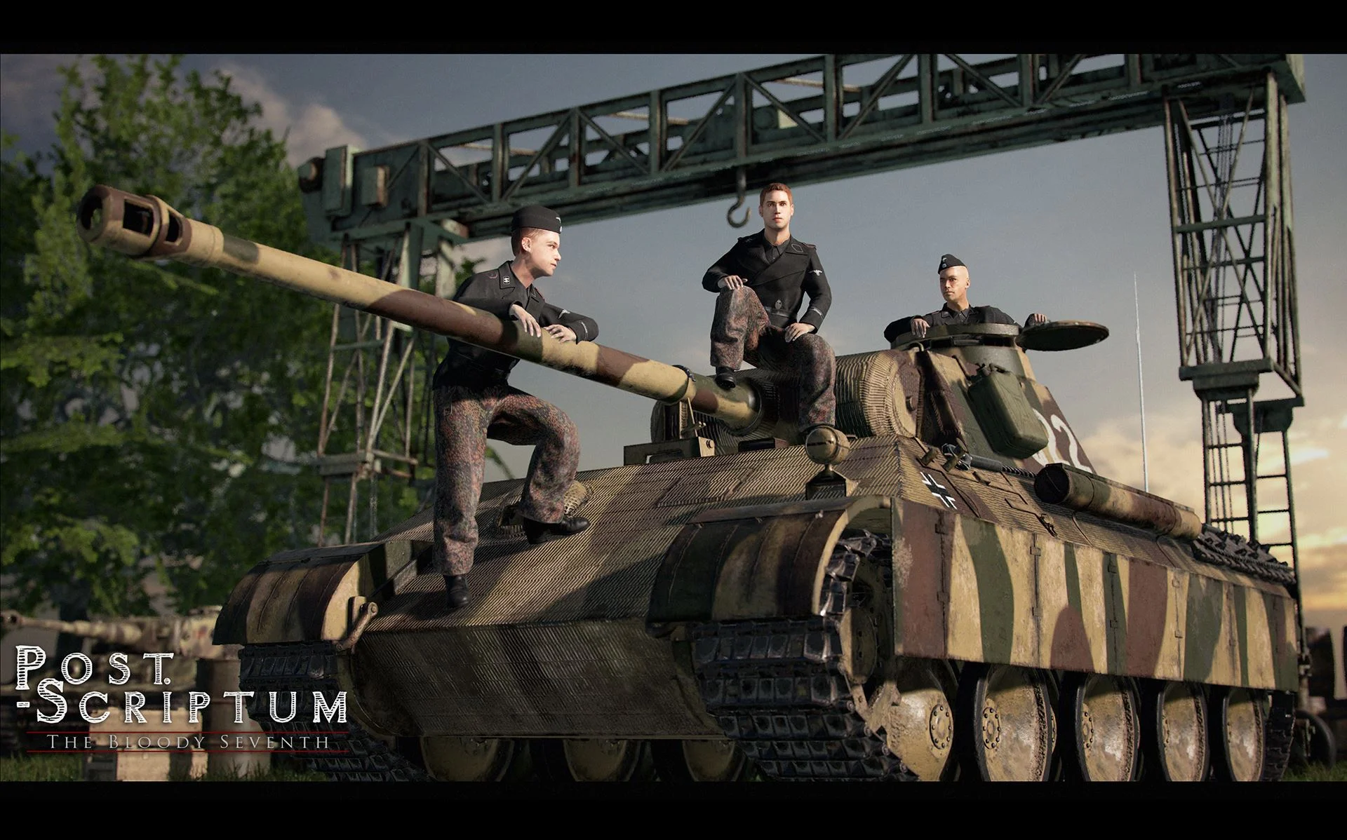 Post Scriptum - Panzer Crewmen model and textures