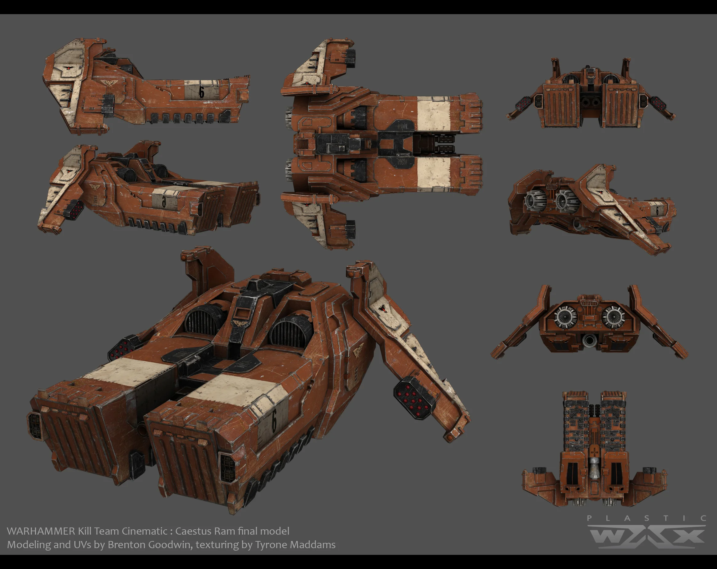 2011 - Kill Team Cinematic - Caestus Ram model