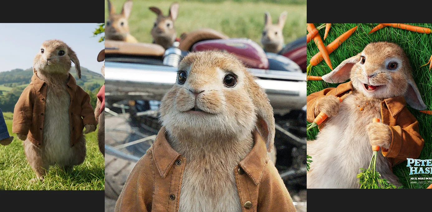 Peter Rabbit - Models - Cousin Benjamin, body and jacket