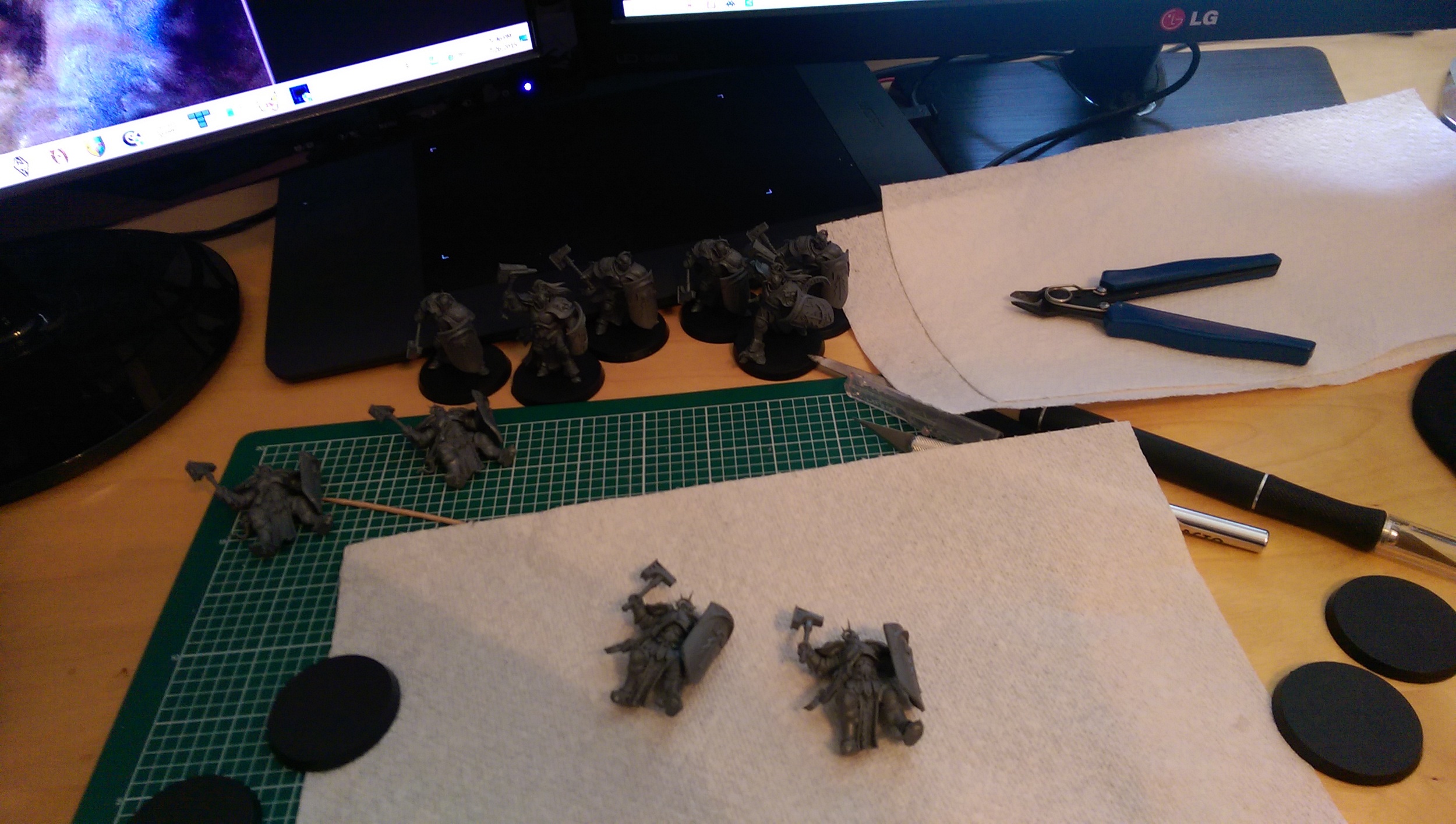 Putting together the Liberators...