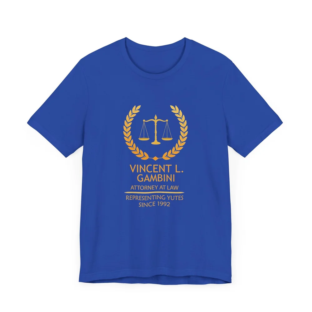 Vincent L. Gambini Attorney Tee - Unisex Short Sleeve Shirt —