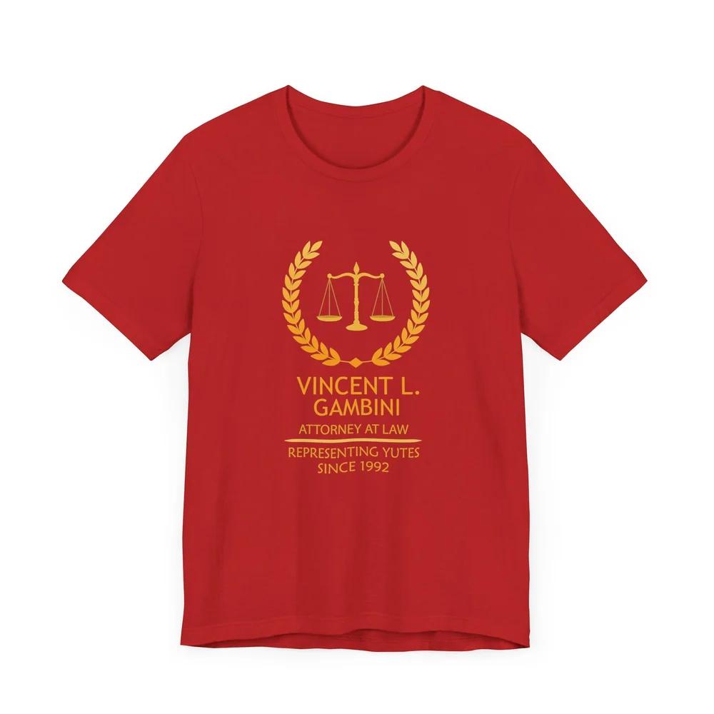 Vincent L. Gambini Attorney Tee - Unisex Short Sleeve Shirt —