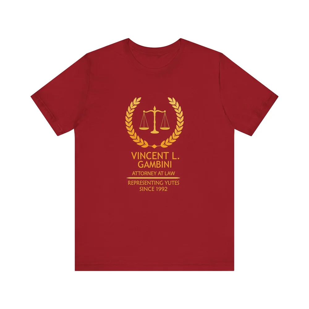 Vincent L. Gambini Attorney Tee - Unisex Short Sleeve Shirt —