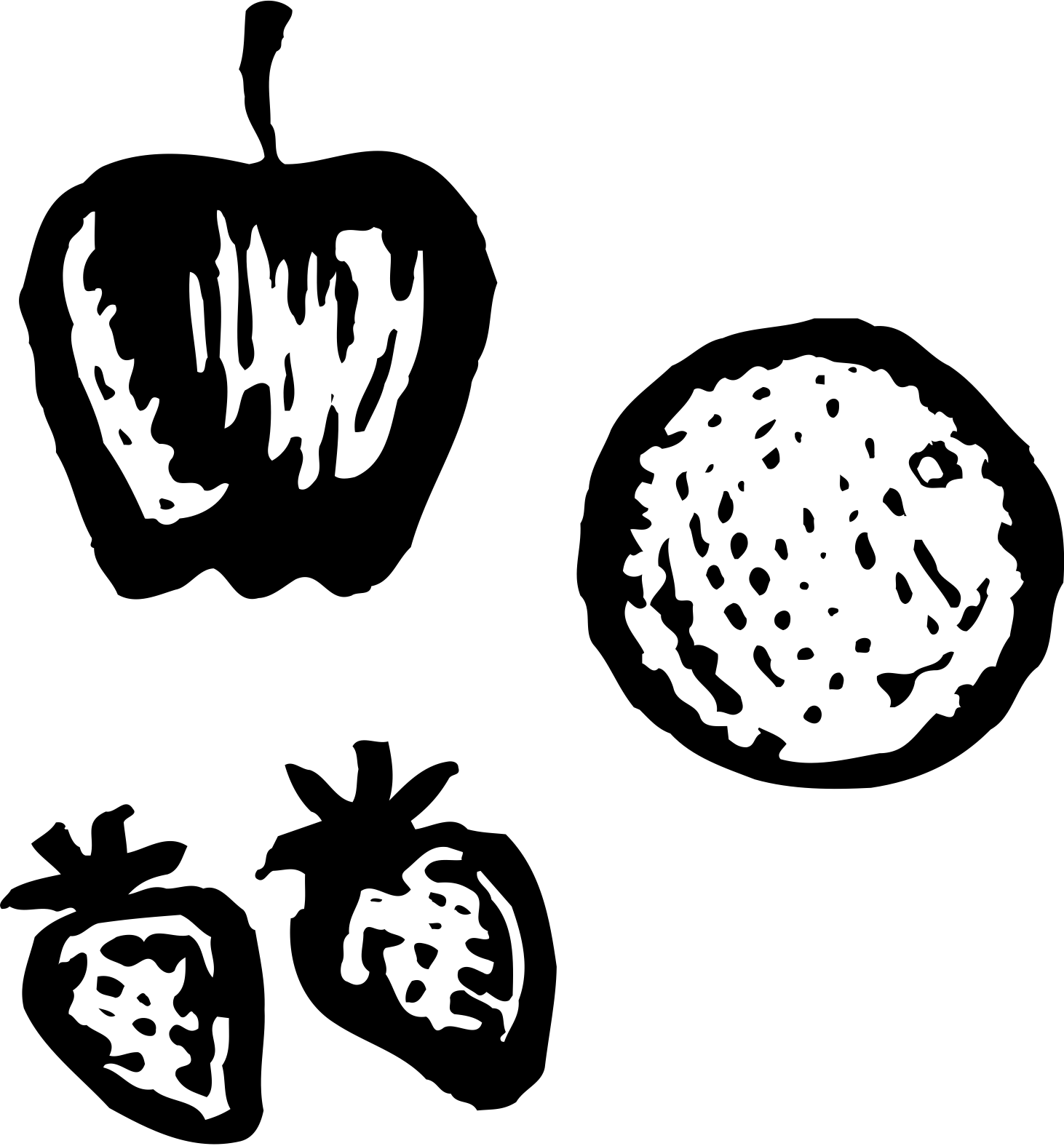 “Use your imagination and pick your favorite fruit, like oranges, apples or grapes …