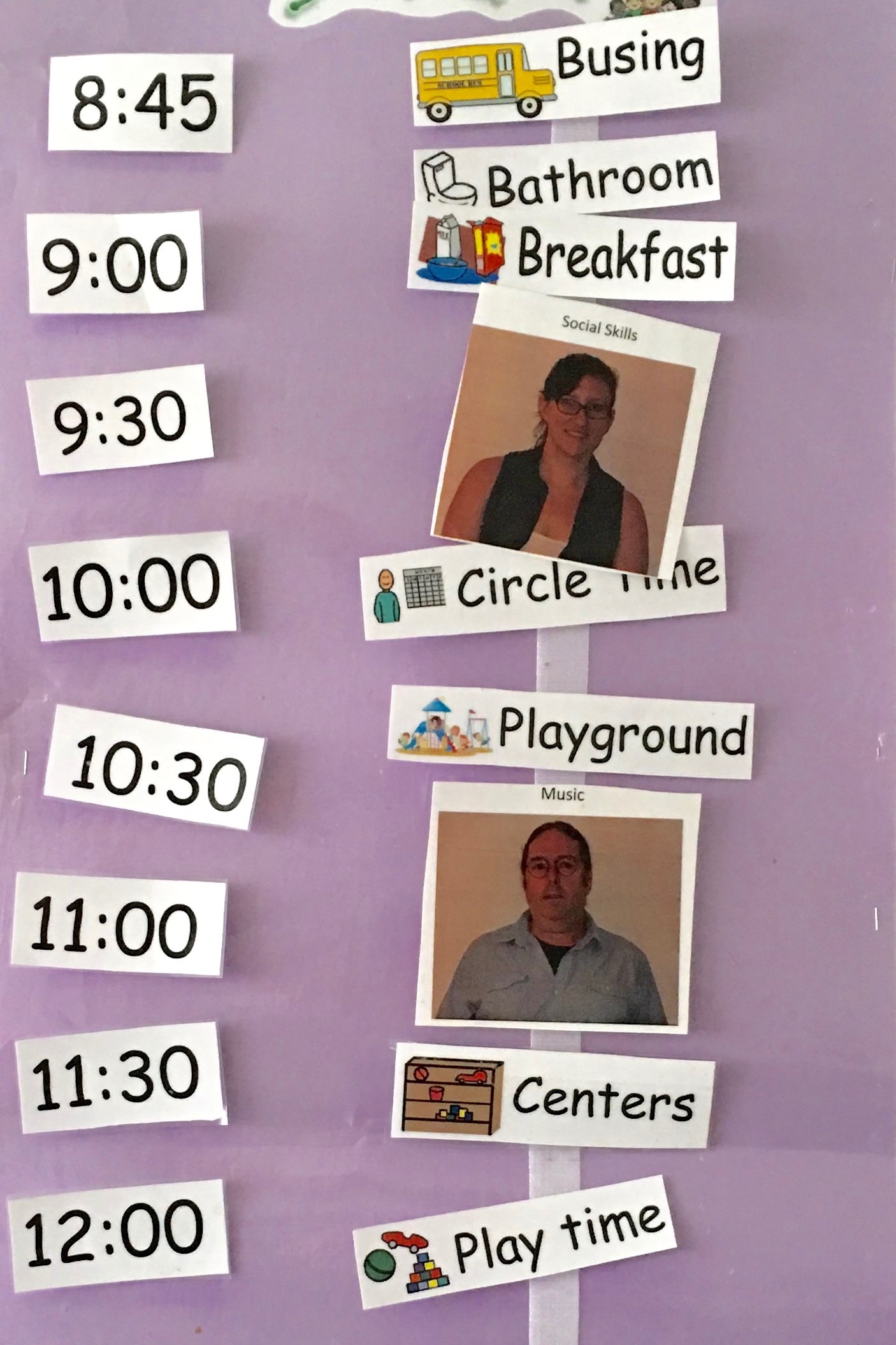 Picture Schedule
