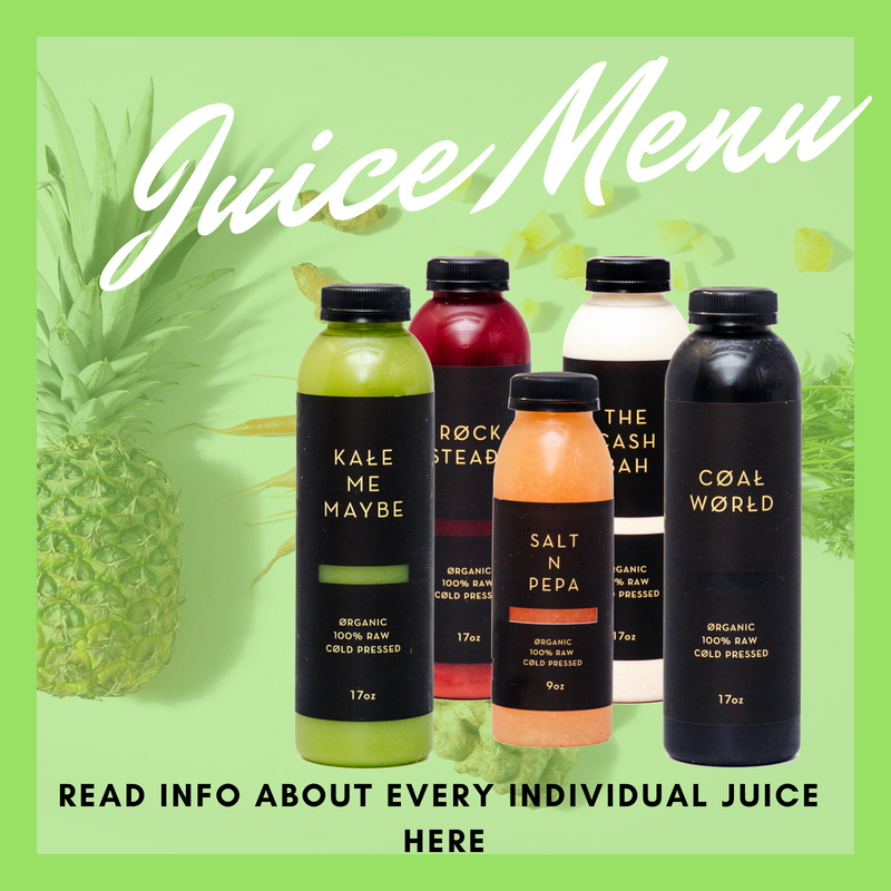 Juice Subscriptions — Raleigh Raw