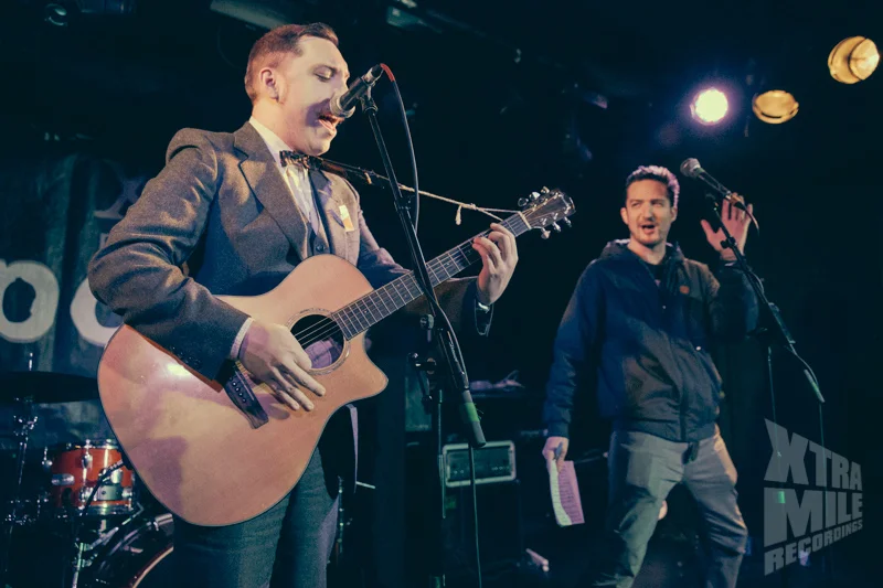 Jamie and Frank covering Reuben's Good Luck. Photo by Ben Morse